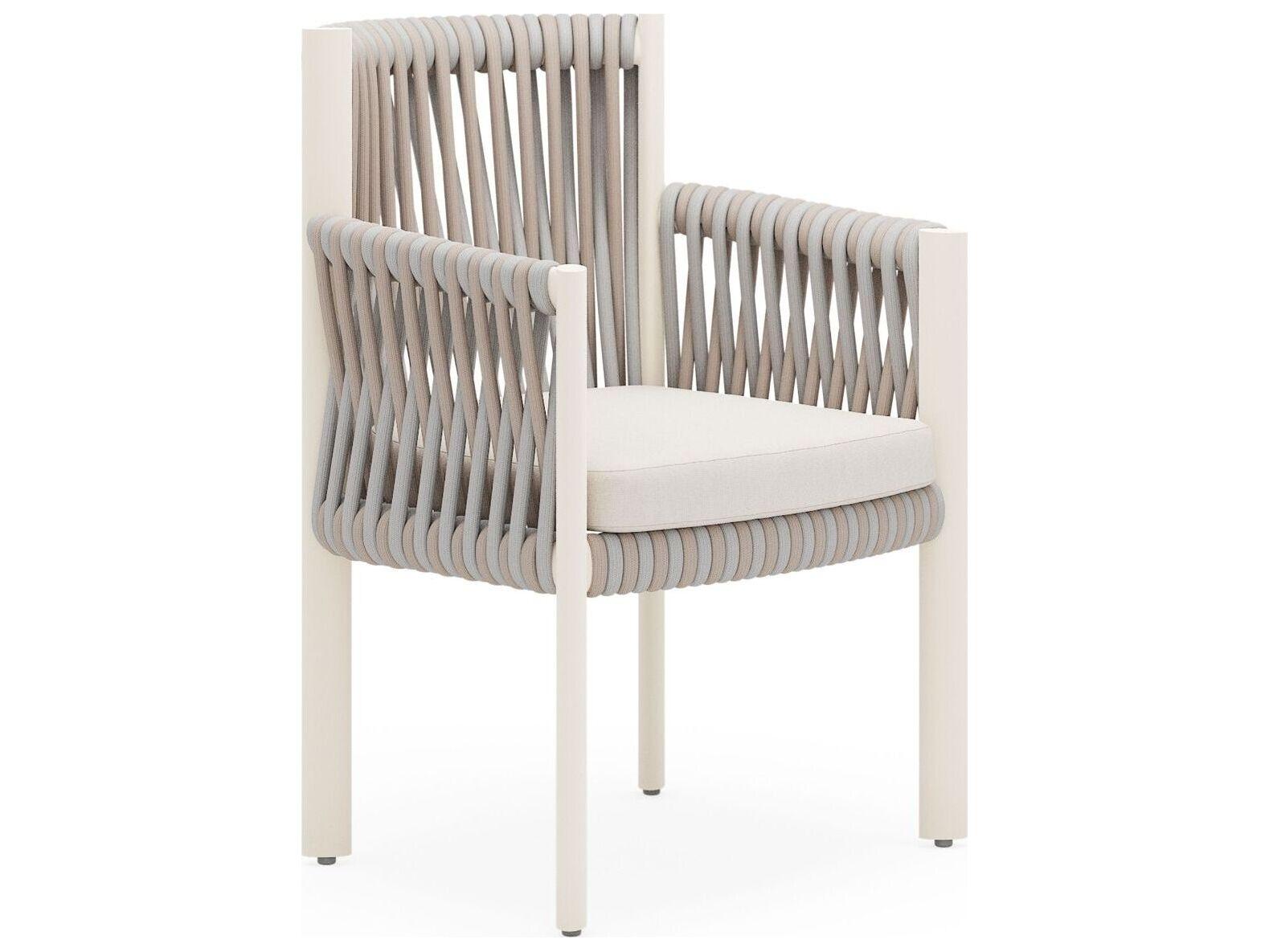 Woodard Eve Aluminum Cushion Dining Chair