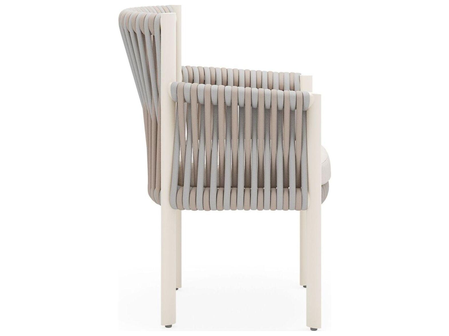 Woodard Eve Aluminum Cushion Dining Chair