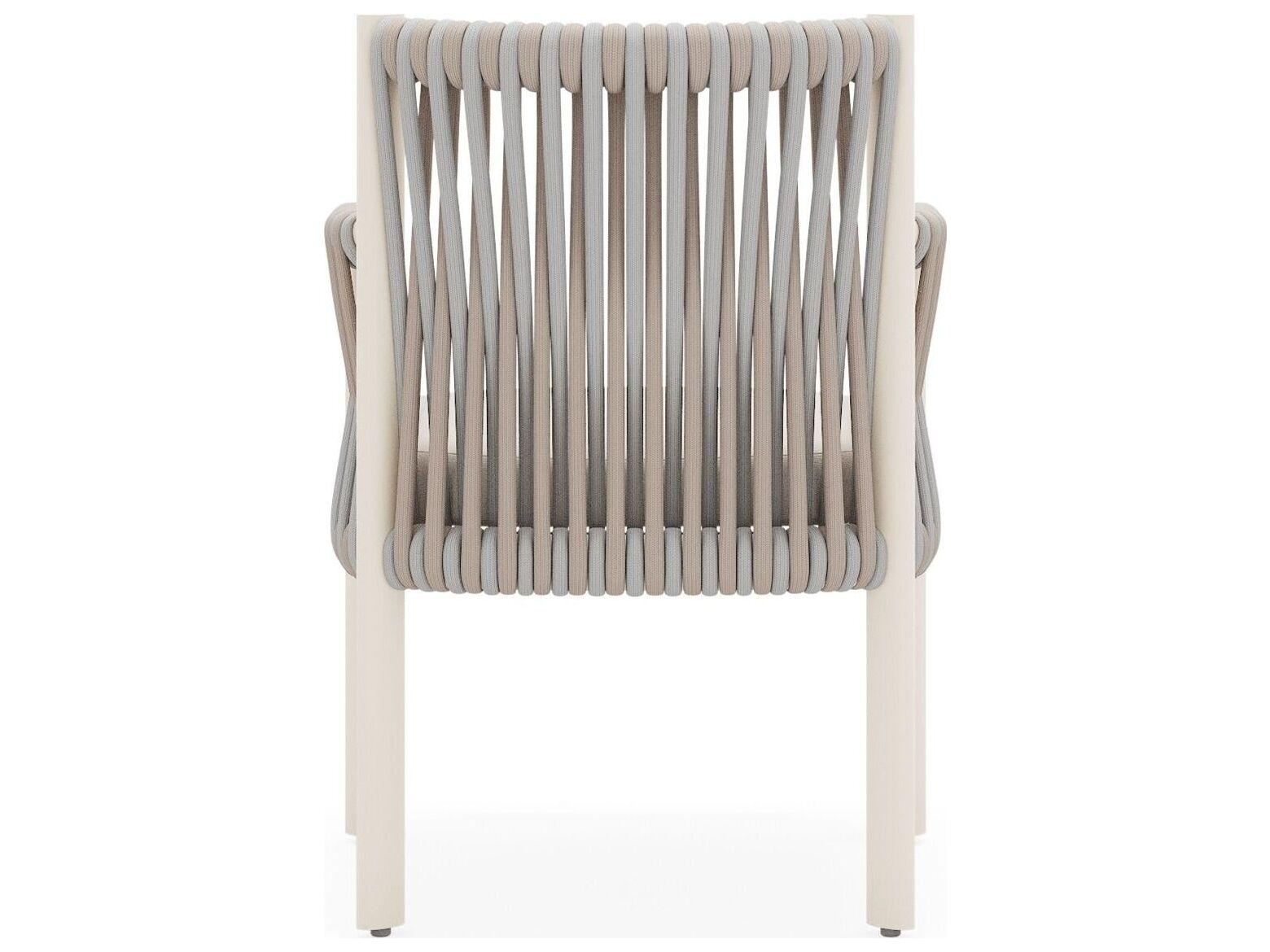 Woodard Eve Aluminum Cushion Dining Chair