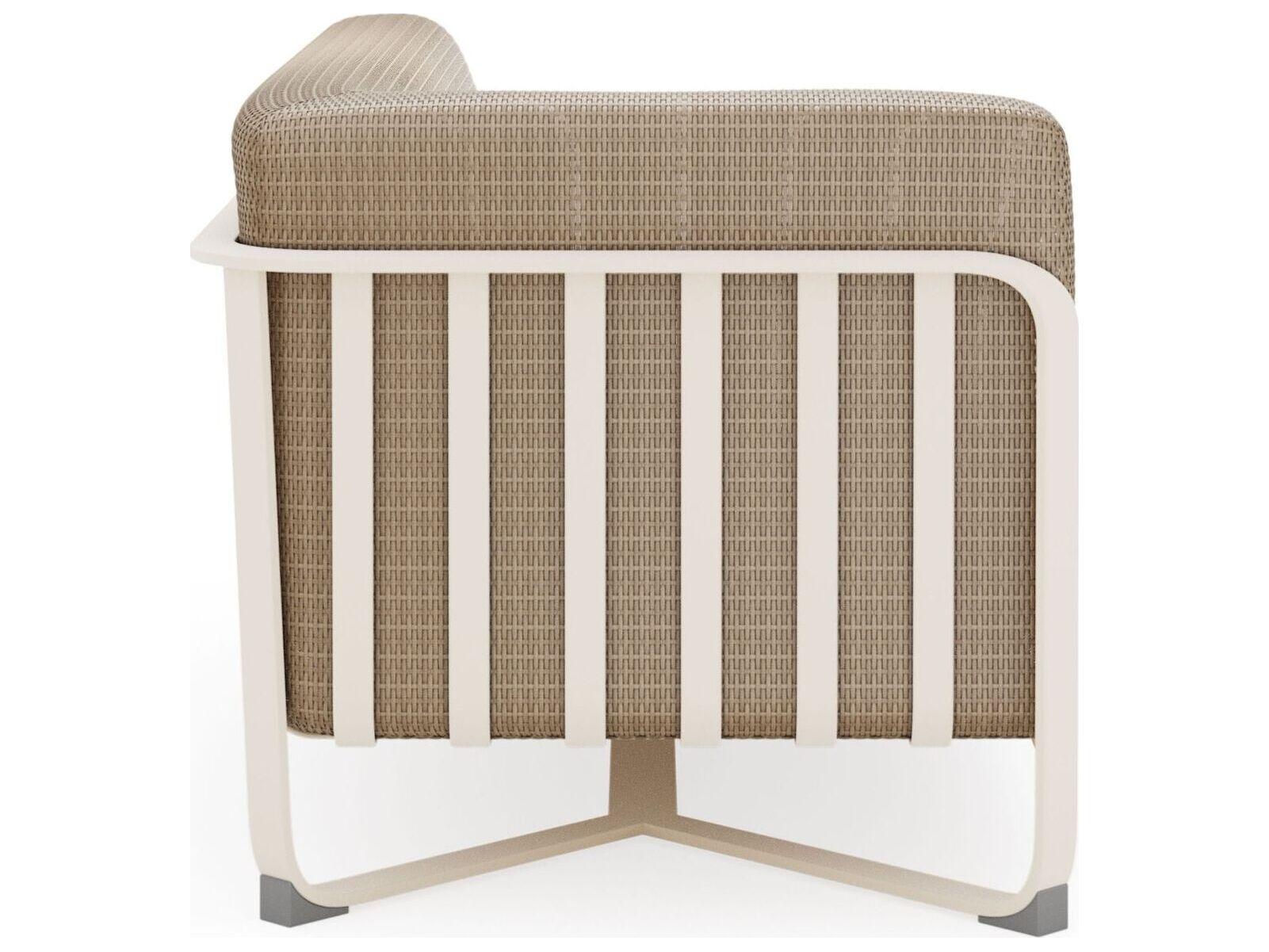 Woodard Juno Aluminum Cushion Loveseat