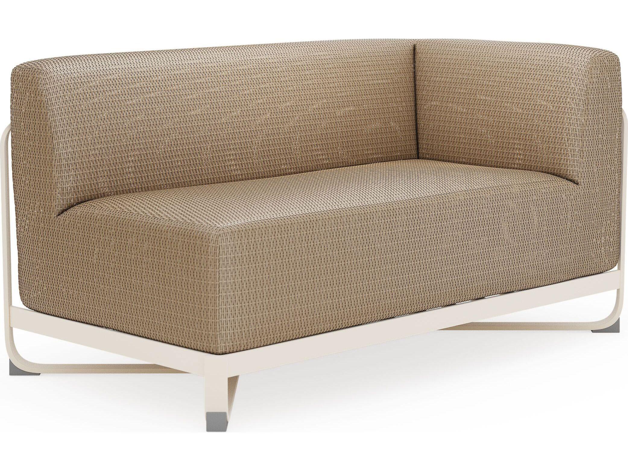 Woodard Juno Aluminum Cushion Loveseat