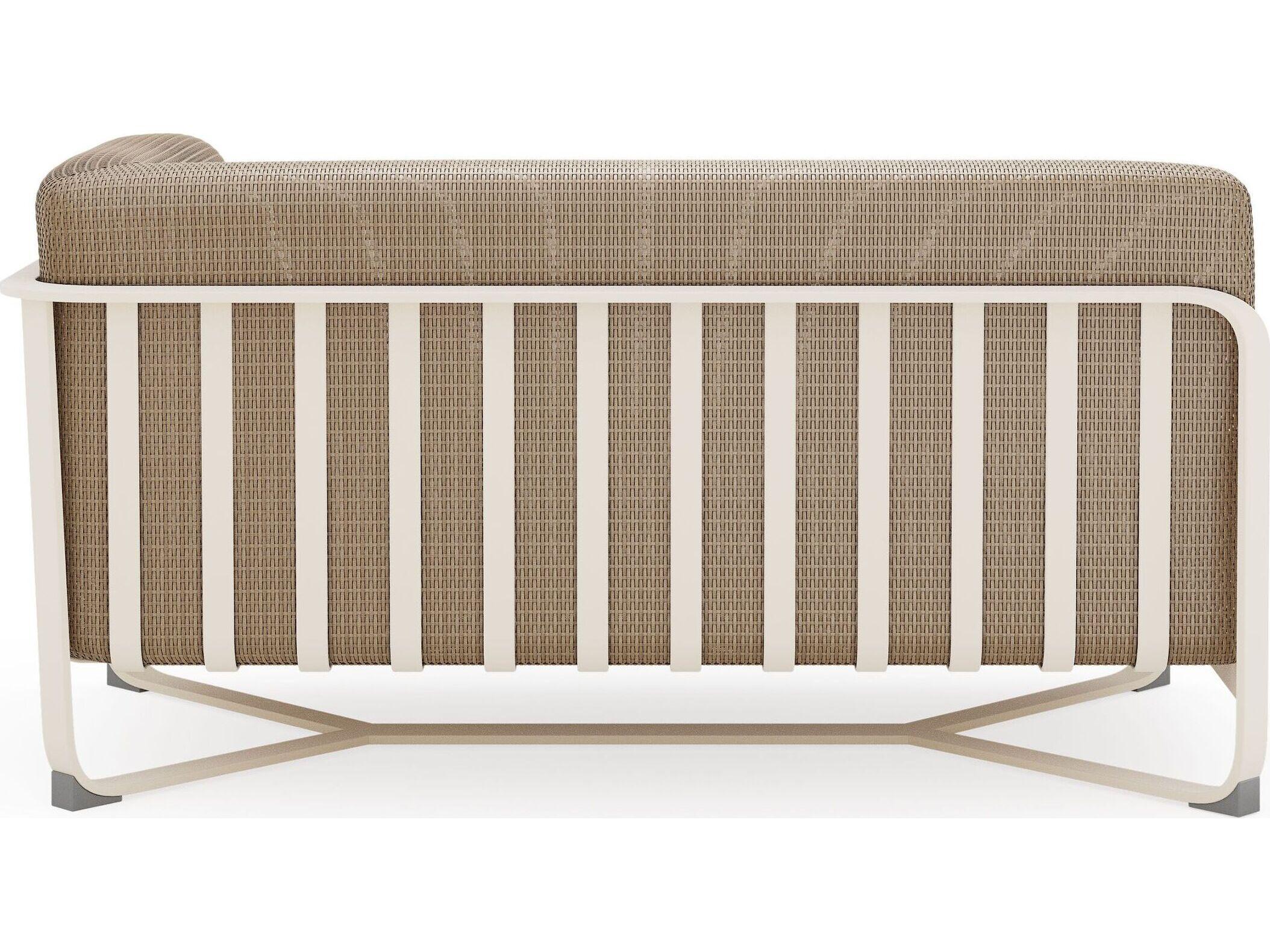 Woodard Juno Aluminum Cushion Loveseat