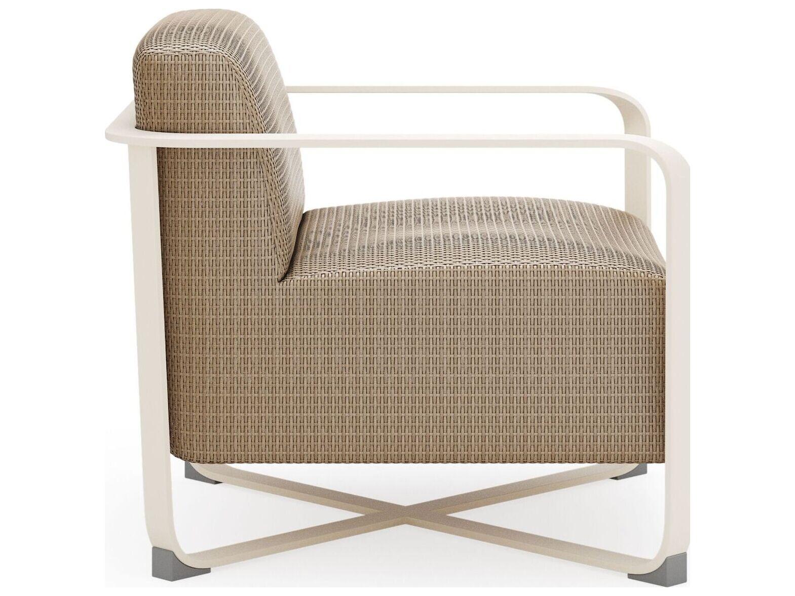 Woodard Juno Aluminum Wicker Lounge Chair