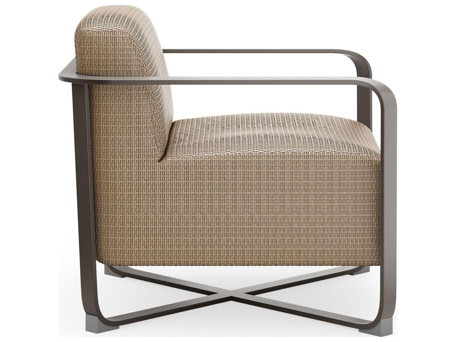Woodard Juno Aluminum Wicker Lounge Chair