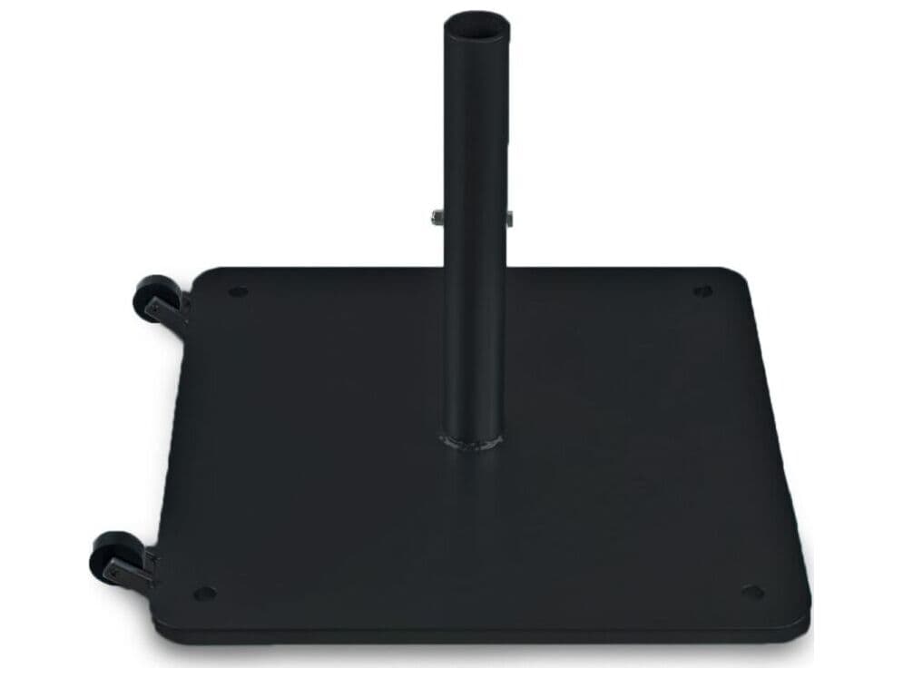 Woodard Canopi Steel 130 Pound Free Standing Base with Wheels in Black