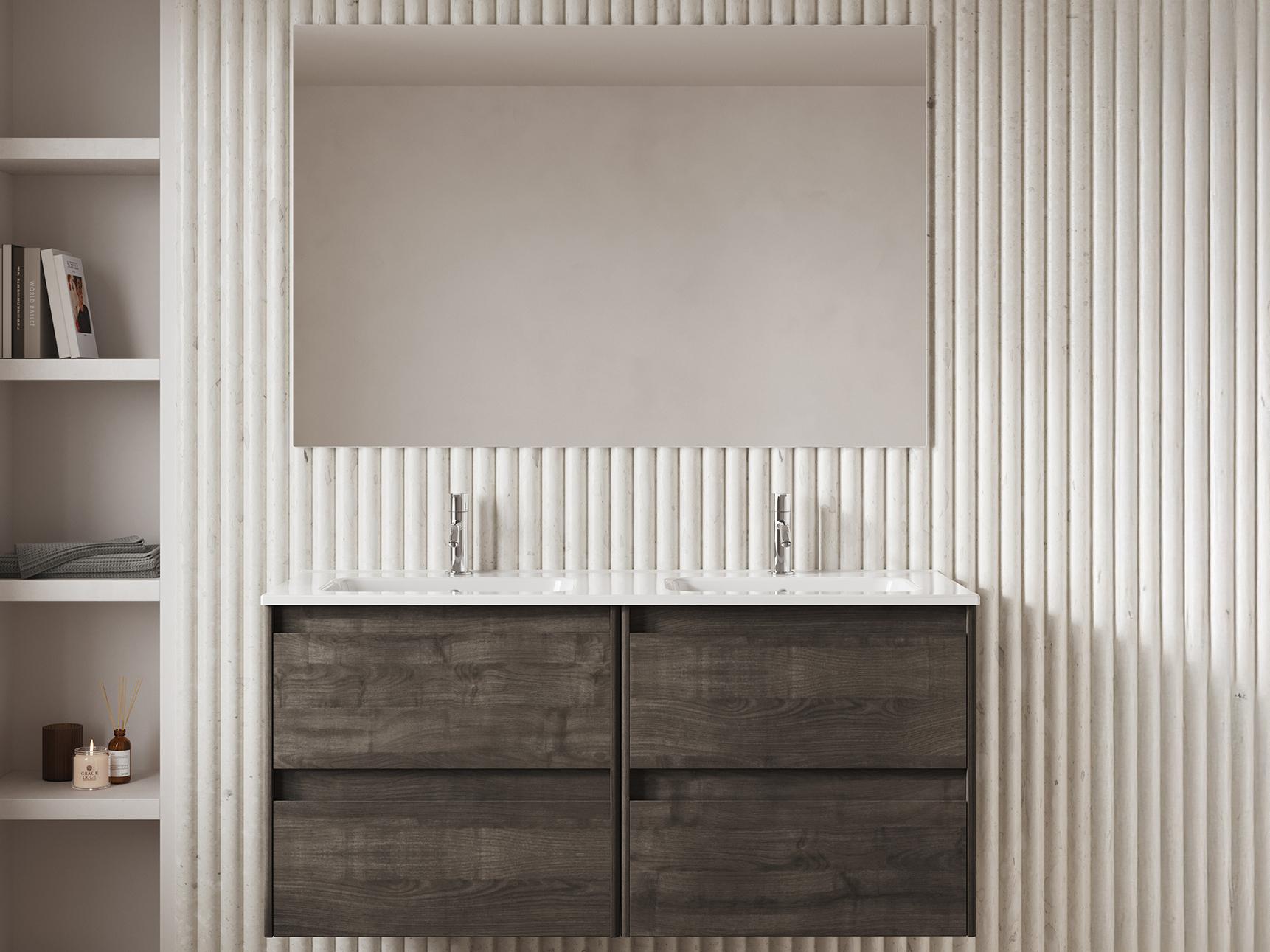 WS Bath Collections Ambra Samara Ash Vanity