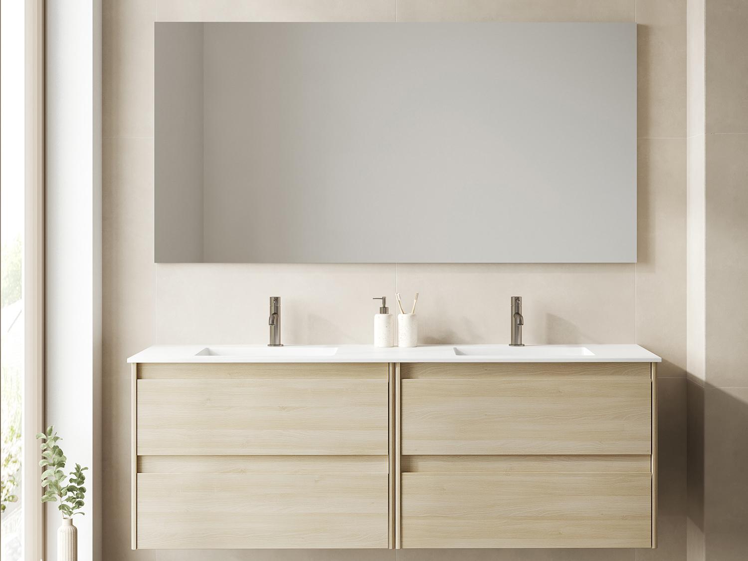 WS Bath Collections Ambra Nordic Oak Vanity