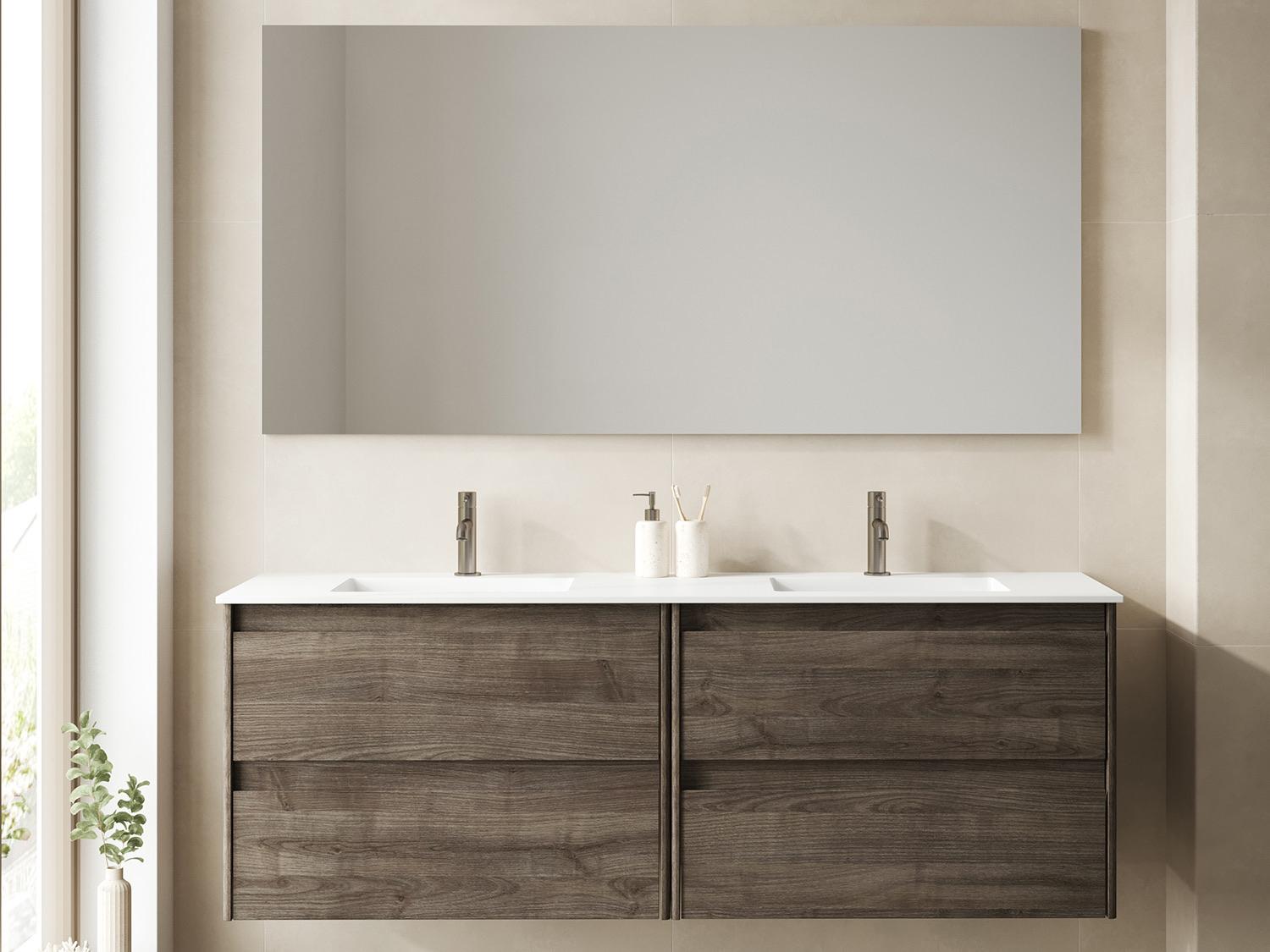 WS Bath Collections Ambra Samara Ash Vanity