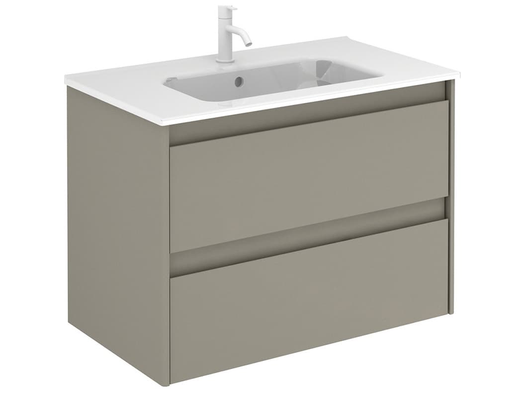 WS Bath Collections Ambra Matte Sand Vanity