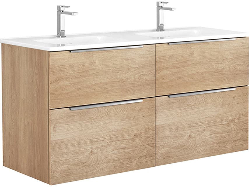 WS Bath Collections Dalia Natural Oak Vanity