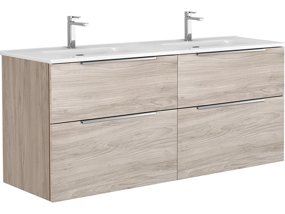 WS Bath Collections Dalia Grey Pine Vanity