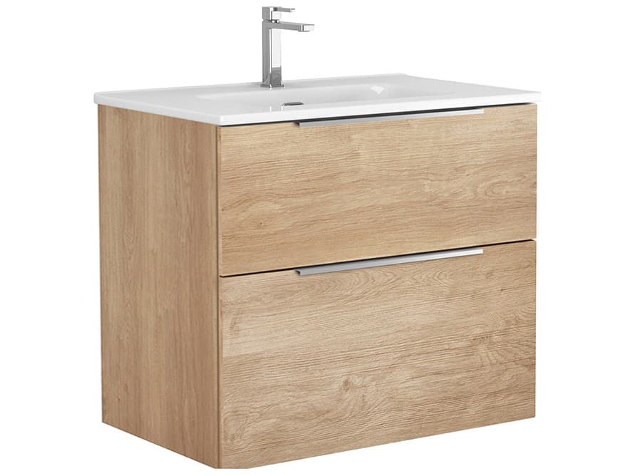 WS Bath Collections Dalia Natural Oak Vanity
