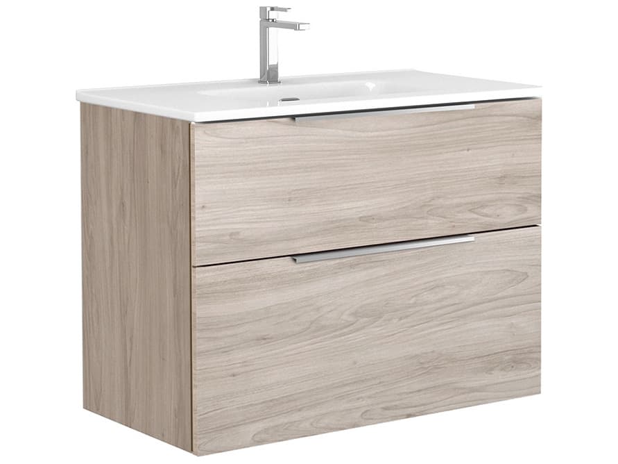 WS Bath Collections Dalia Grey Pine Vanity