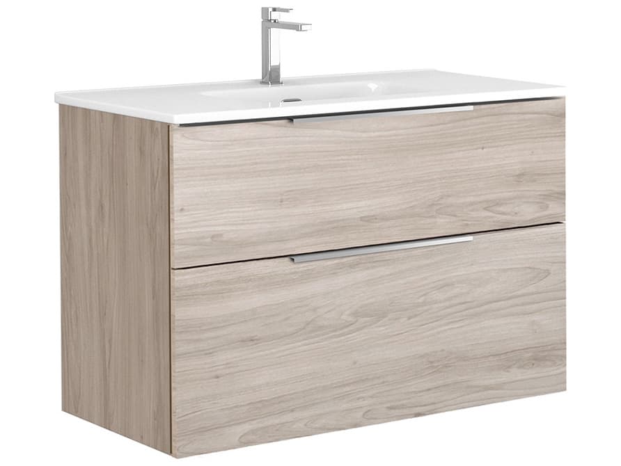 WS Bath Collections Dalia Grey Pine Vanity
