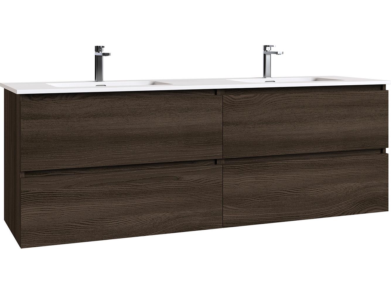 WS Bath Collections Flora Wenge Vanity