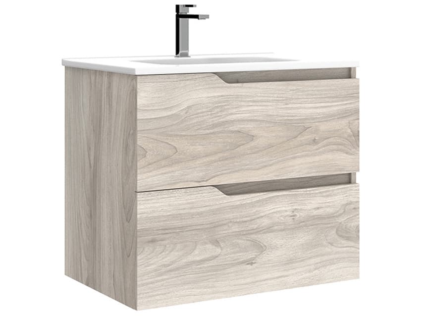 WS Bath Collections Menta Grey Pine Vanity