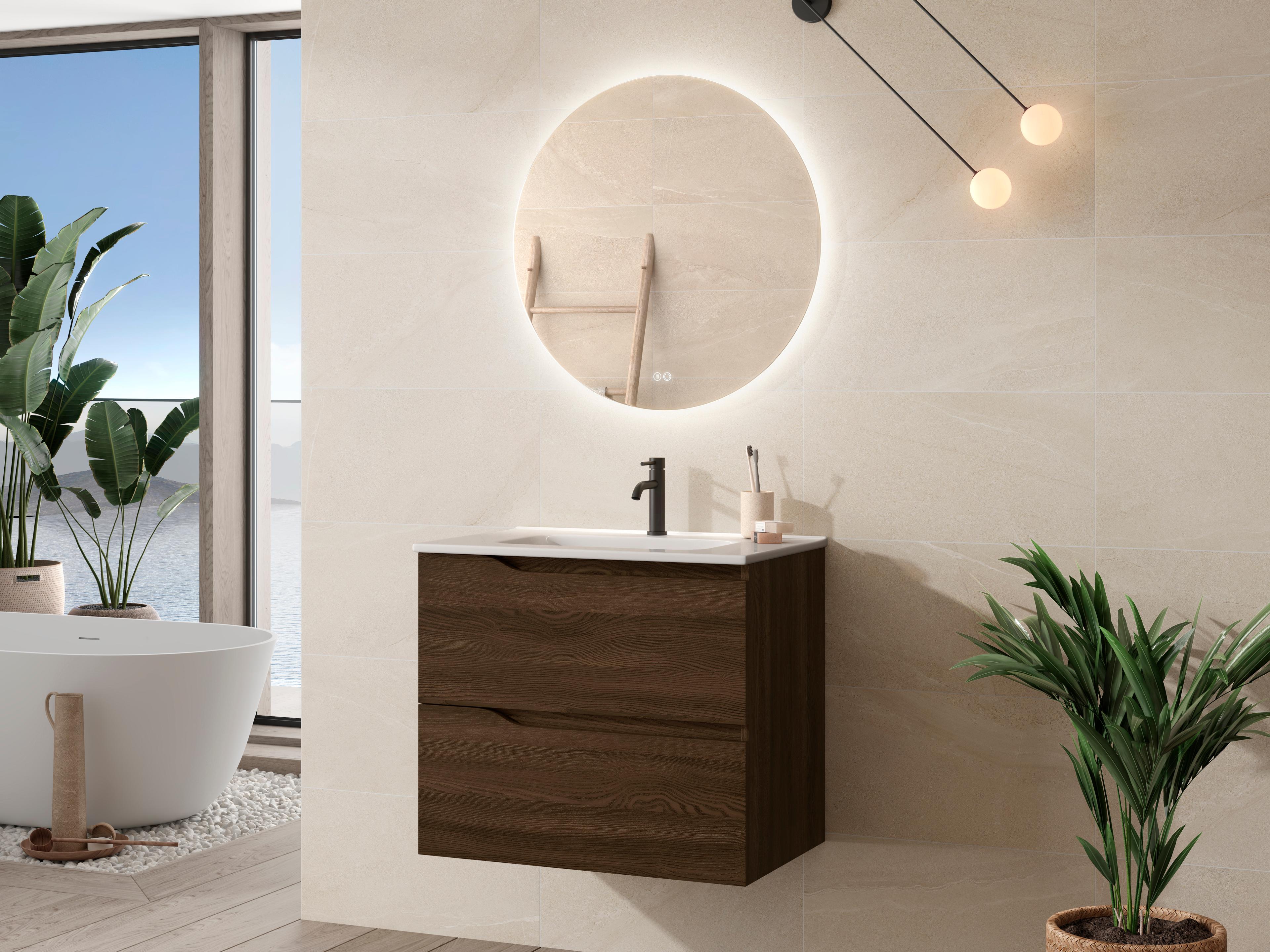 WS Bath Collections Menta Wenge Vanity