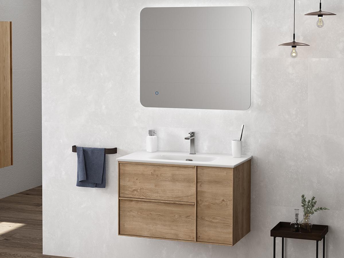 WS Bath Collections Palma Natural Oak Vanity