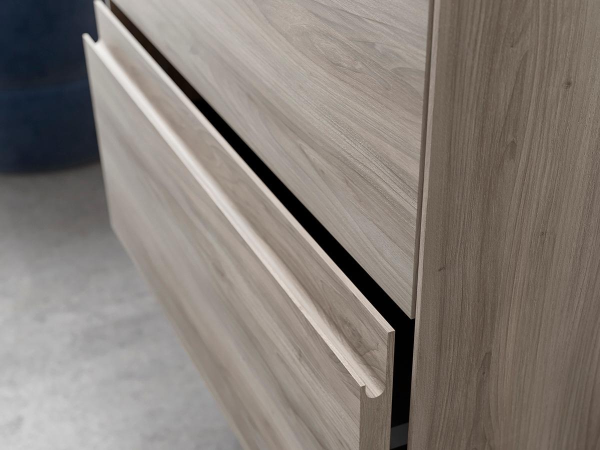 WS Bath Collections Perla Grey Pine Vanity