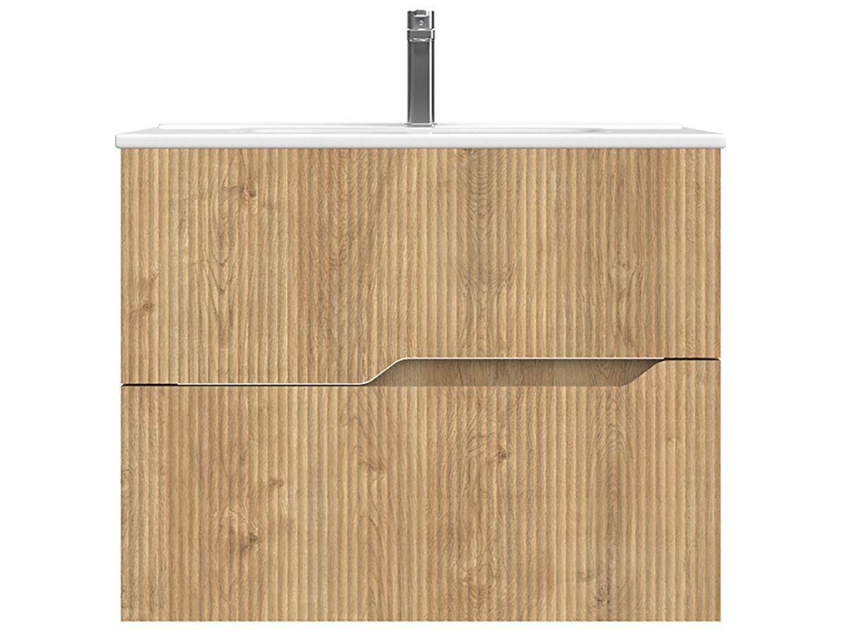 WS Bath Collections Tulipa Natural Oak Vanity