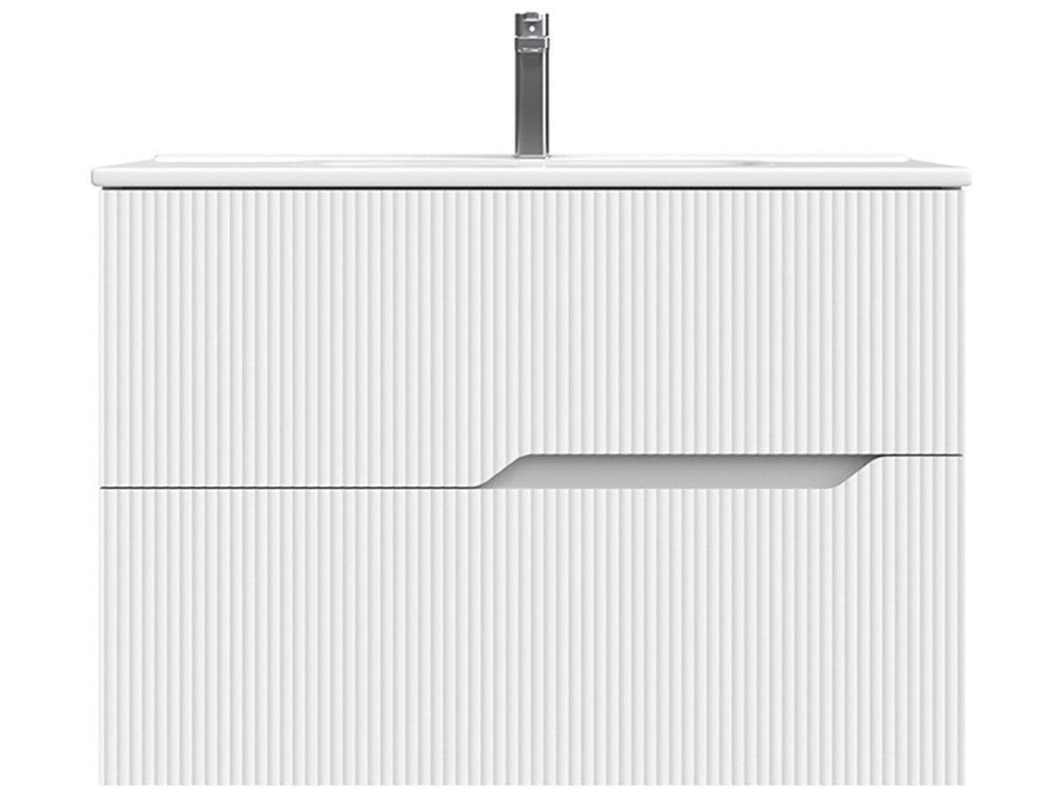 WS Bath Collections Tulipa Matte White Vanity