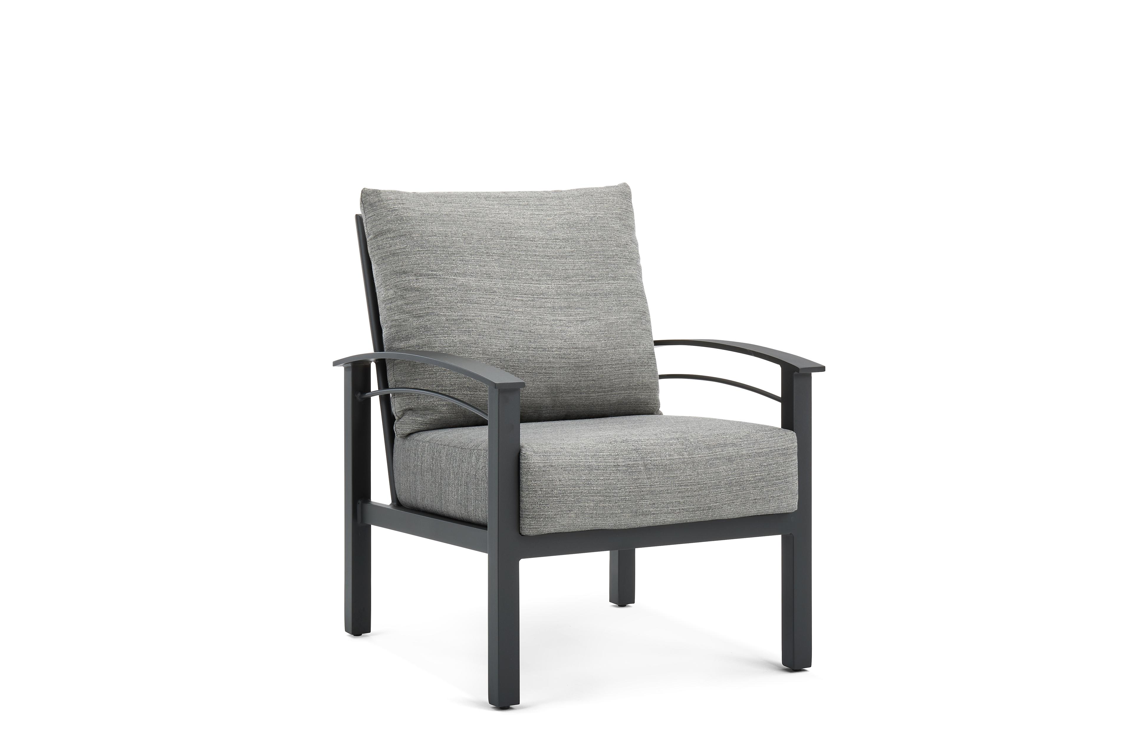 Winston Stanford Cushion Quick Ship Aluminum Outdoor Lounge Chair