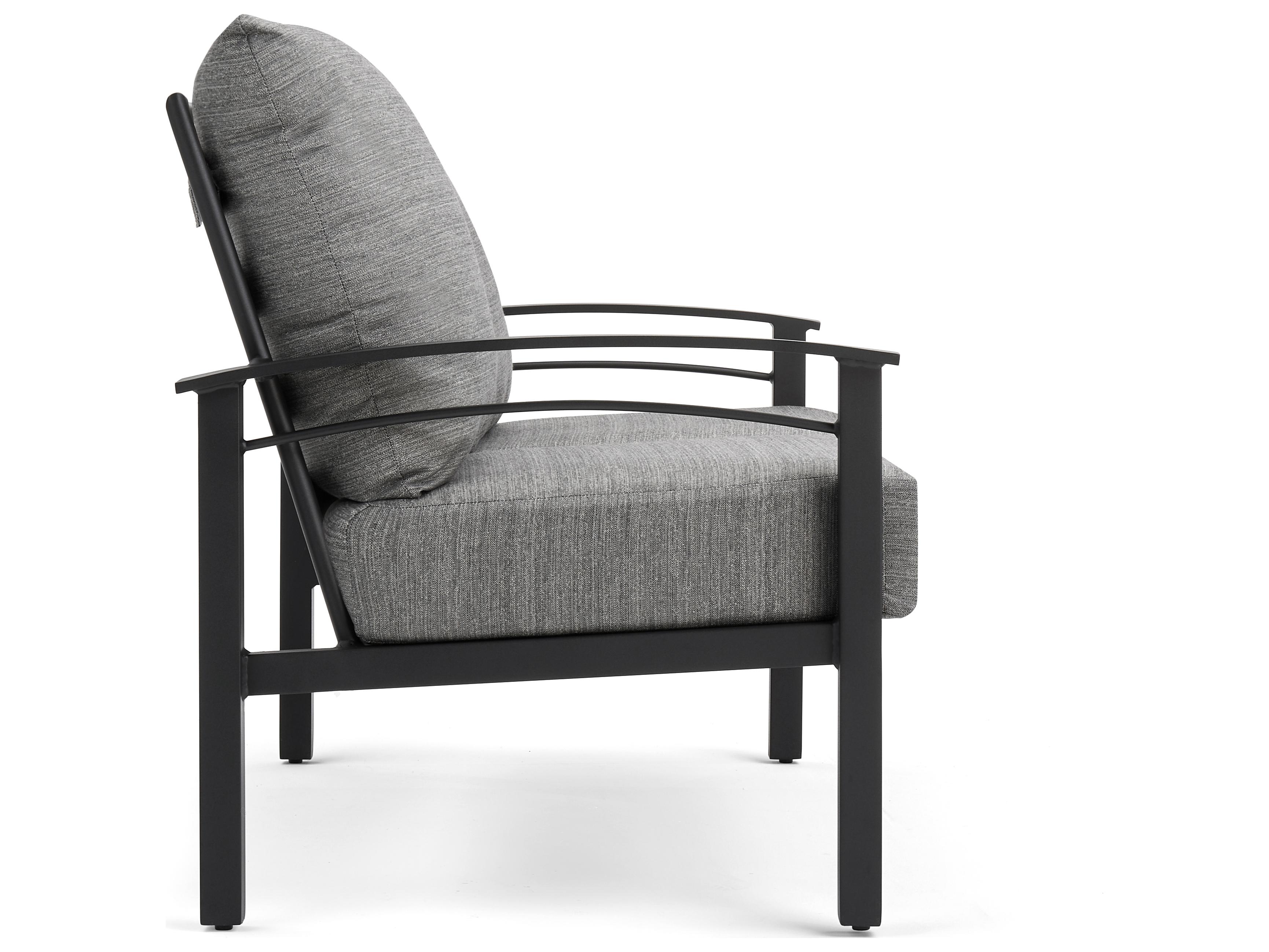 Winston Stanford Cushion Quick Ship Aluminum Patio Loveseat