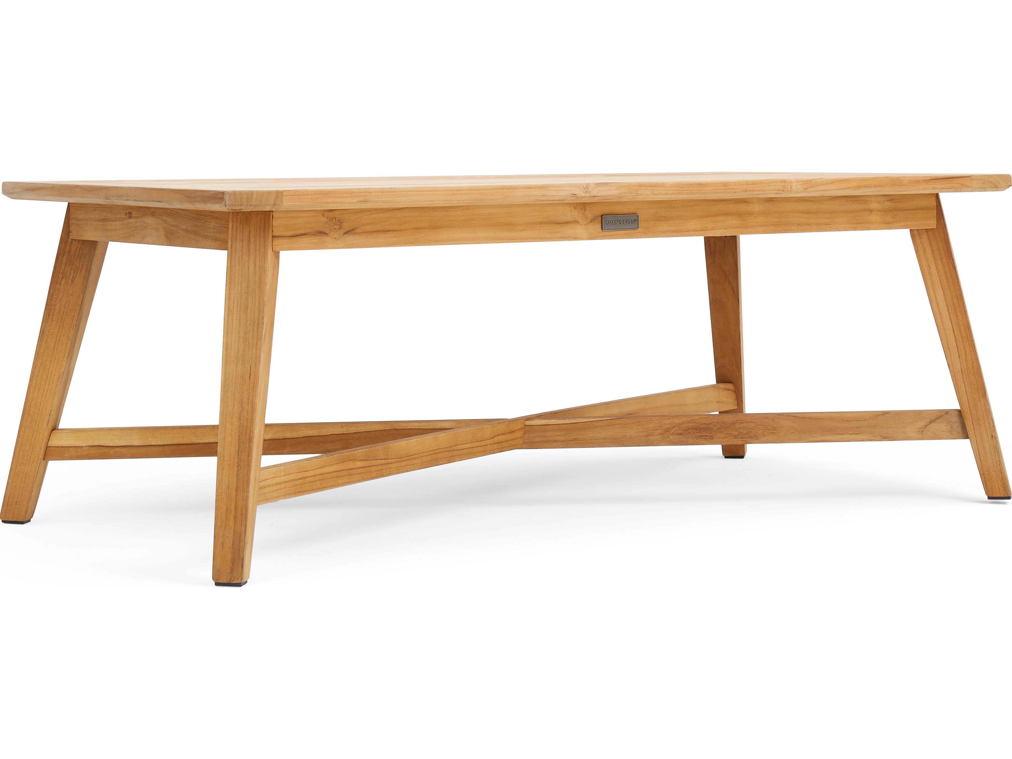 Winston Quick Ship All-Natural Teak Patio Coffee Table