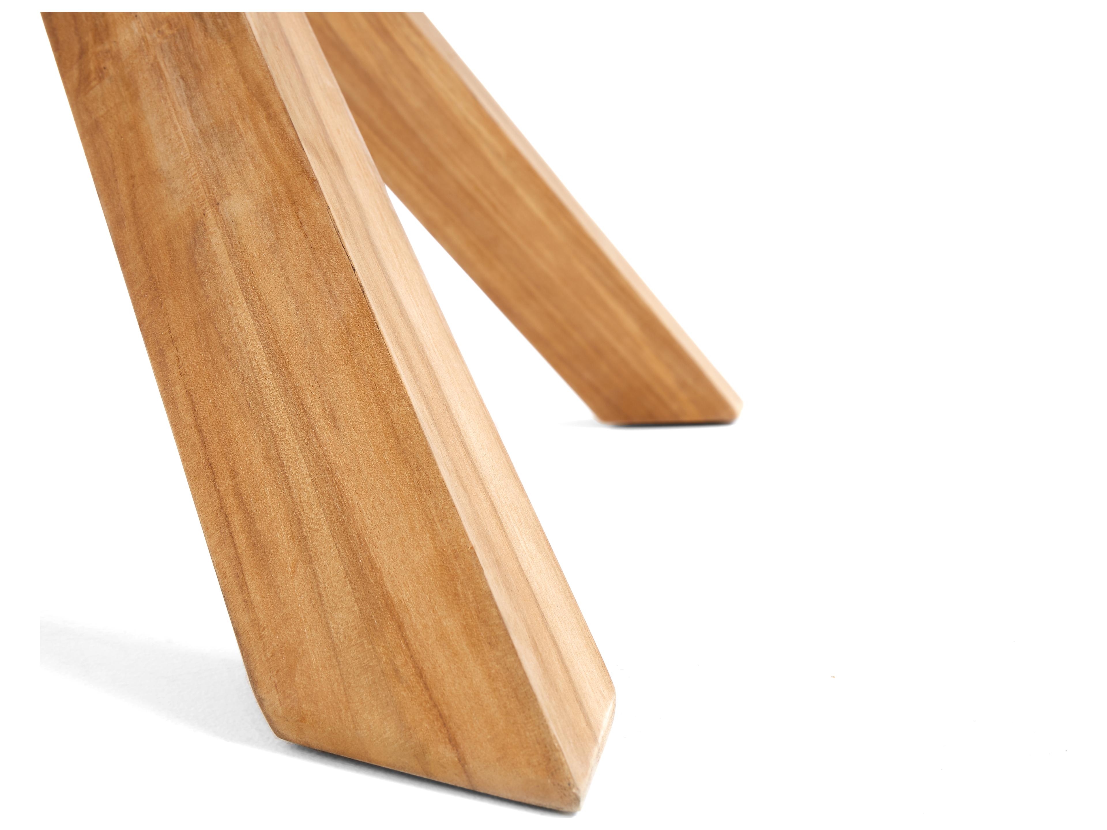 Winston Quick Ship All-Natural Teak Round Outdoor Patio Dining Table