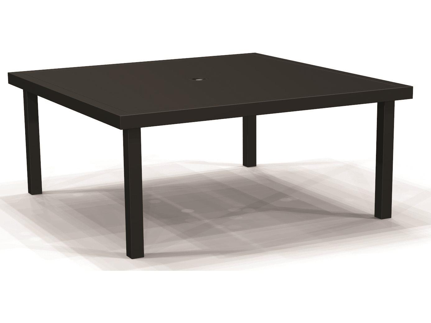 Winston Solid Top Aluminum Square Patio Chat Table