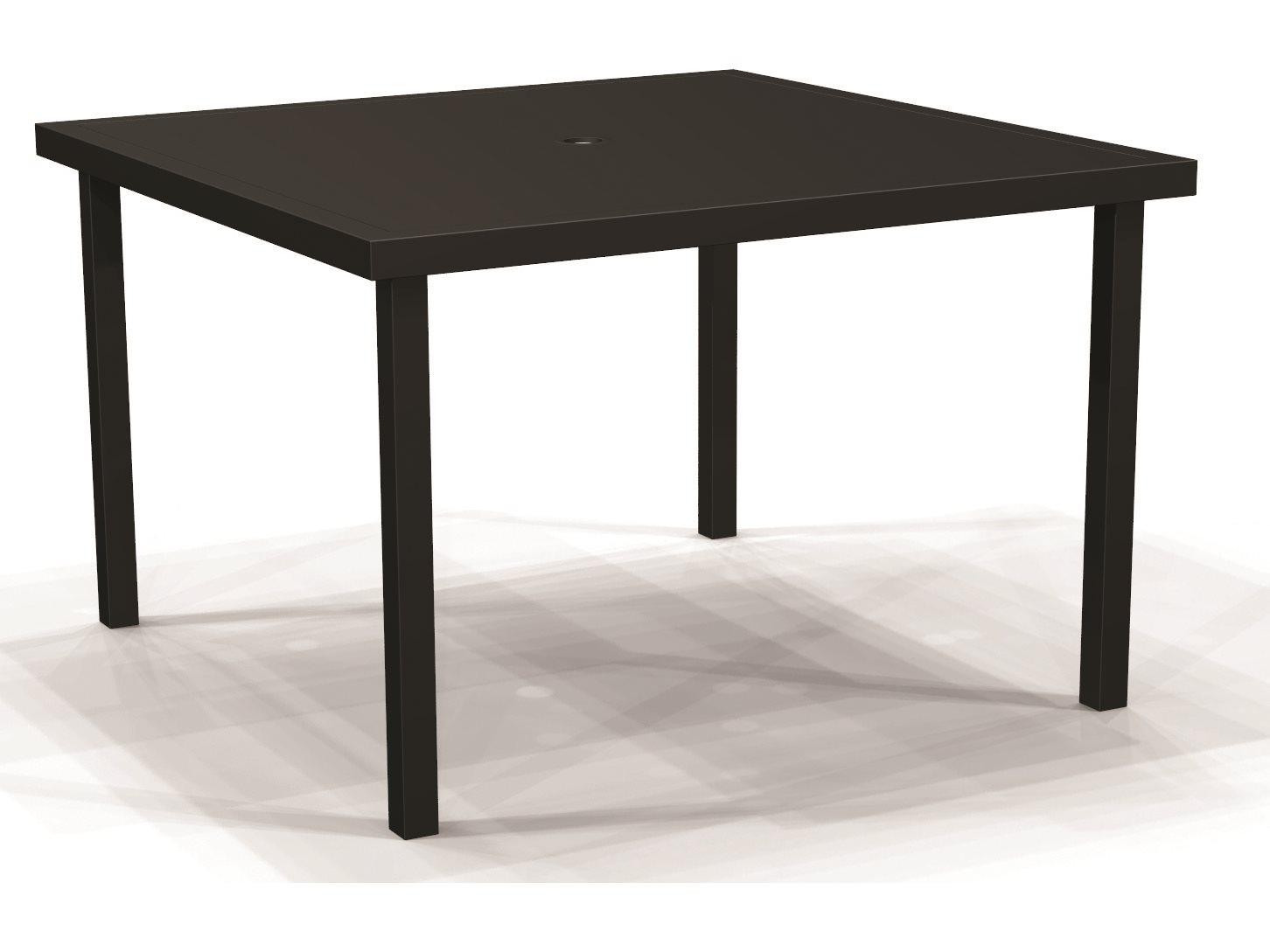 Winston Solid Top Aluminum Square Outdoor Dining Table