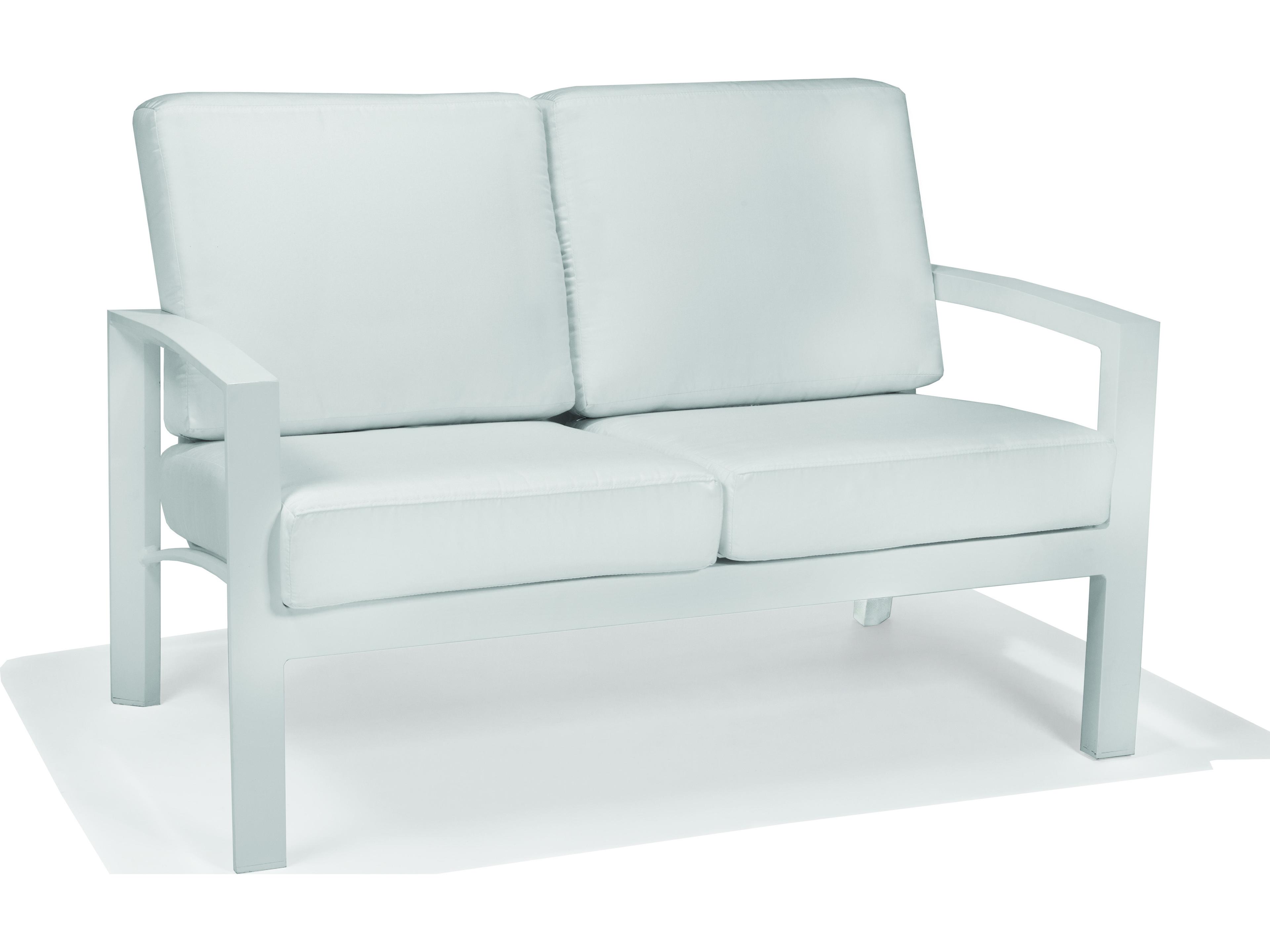 Winston Whitlock Cushion Deep Seating Aluminum Loveseat