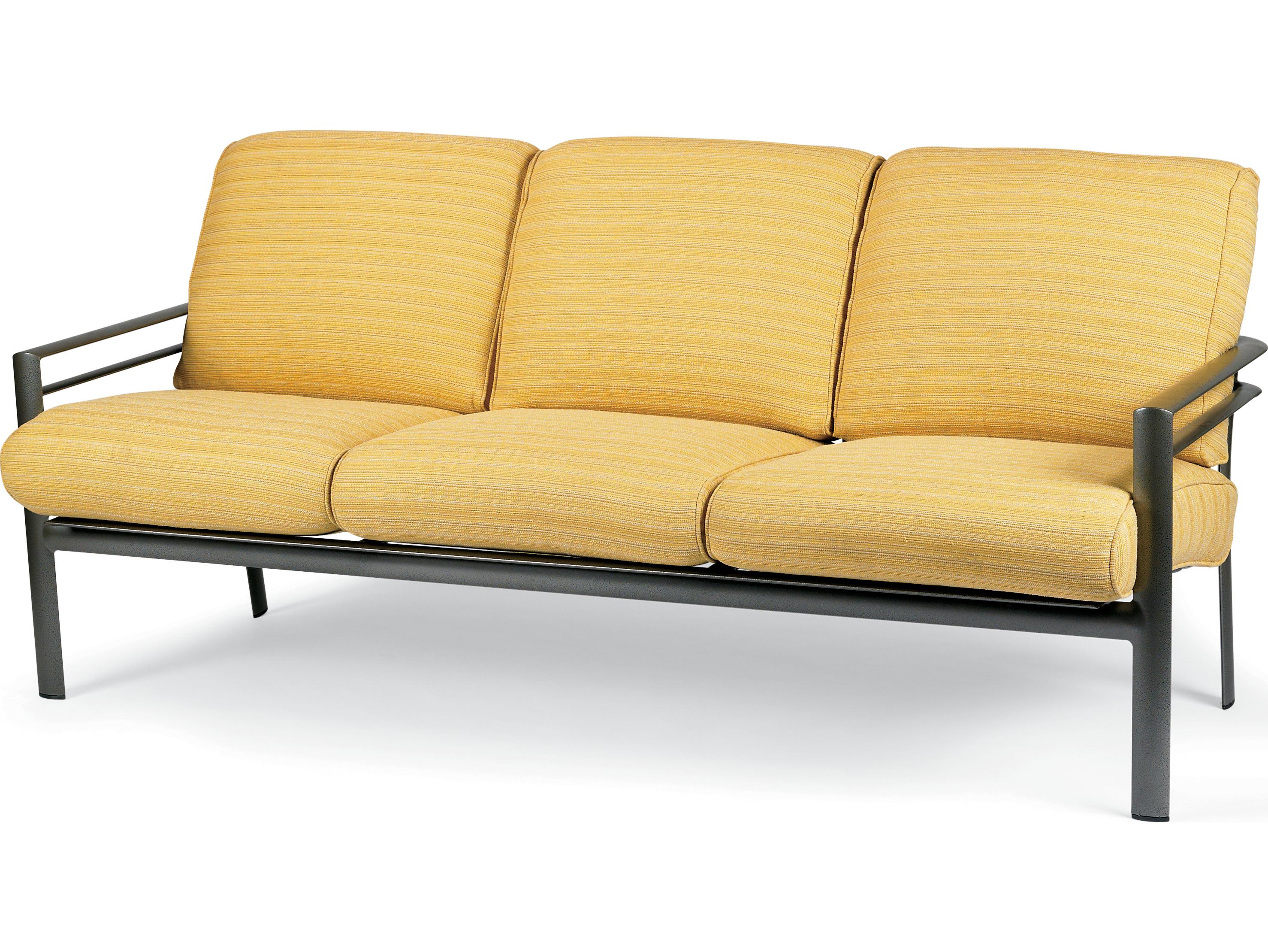 Winston Southern Cay Cushion Aluminum Outdoor Patio Sofa