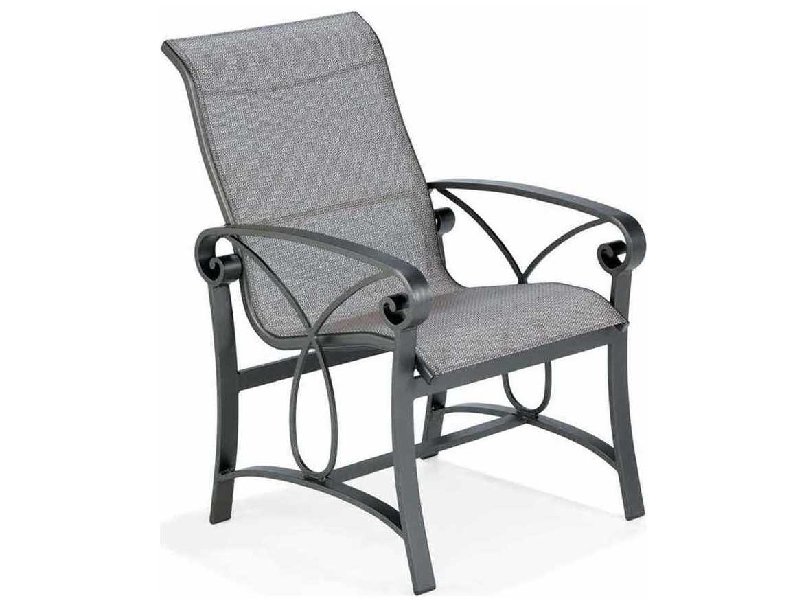 Winston Palazzo Sling Aluminum High Back Outdoor Patio Dining Chair