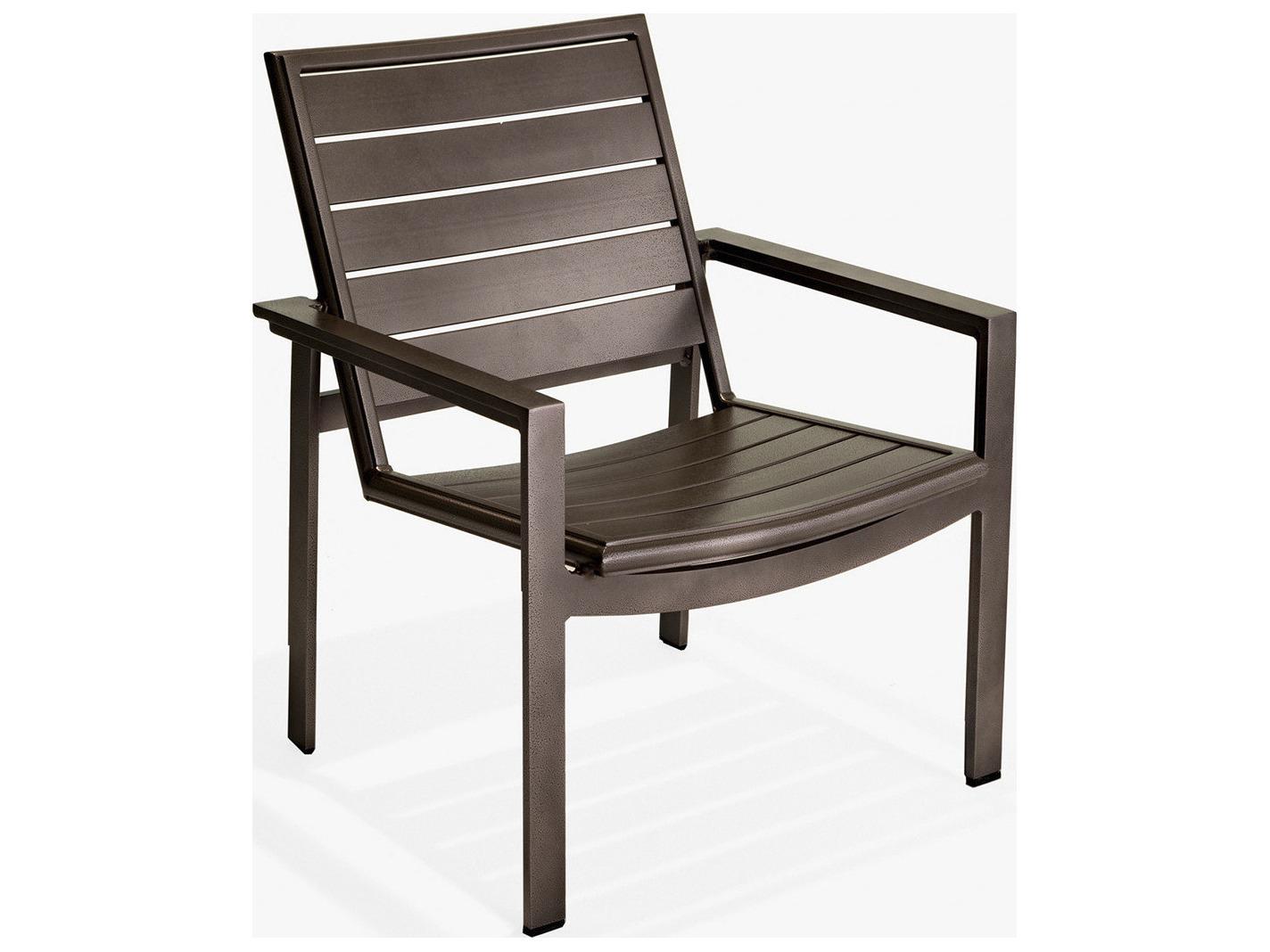 Winston Hamilton Slat Aluminum Nesting Lounge Chair