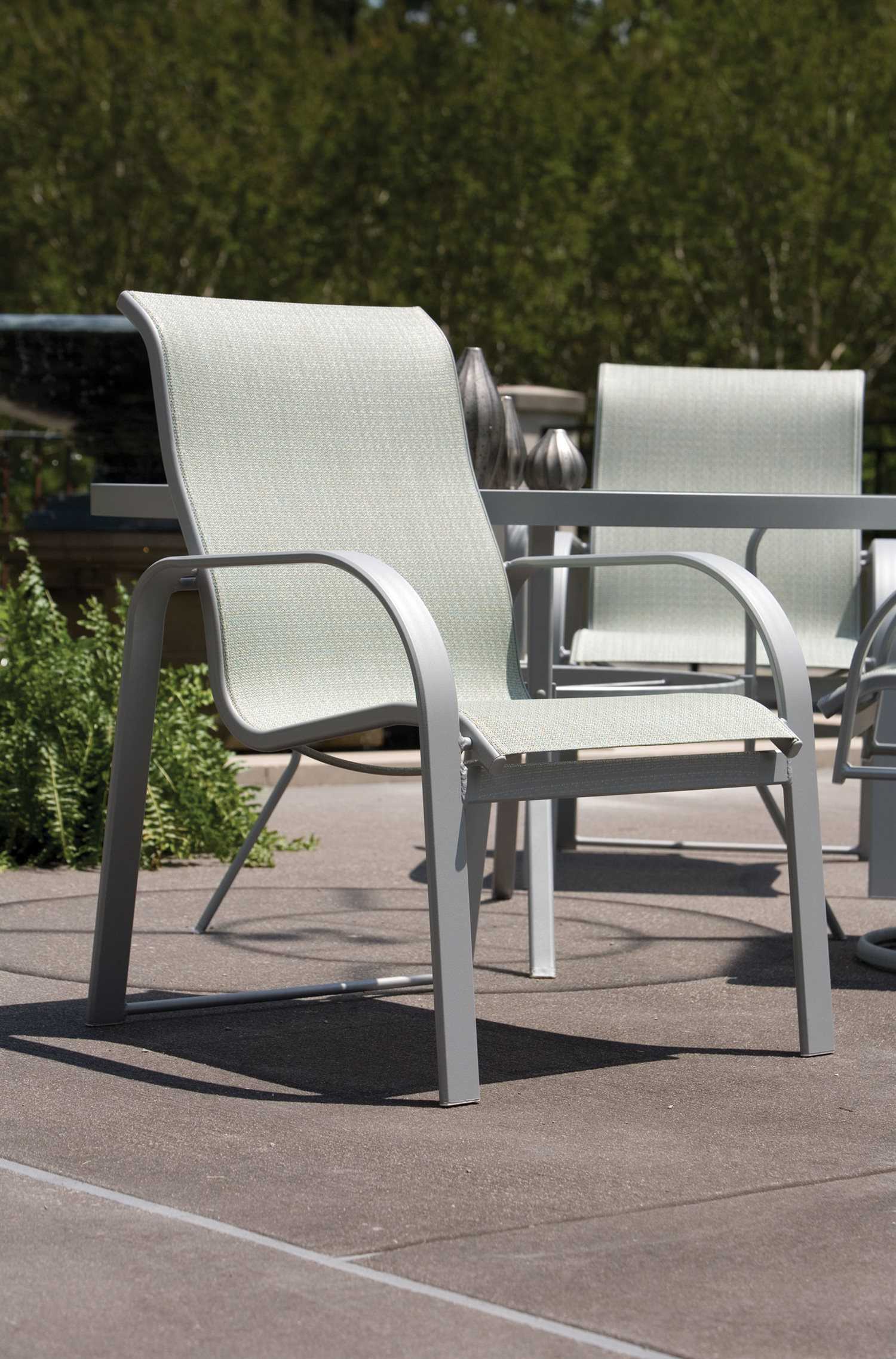 Winston Seagrove II Sling Aluminum High Back Patio Dining Chair