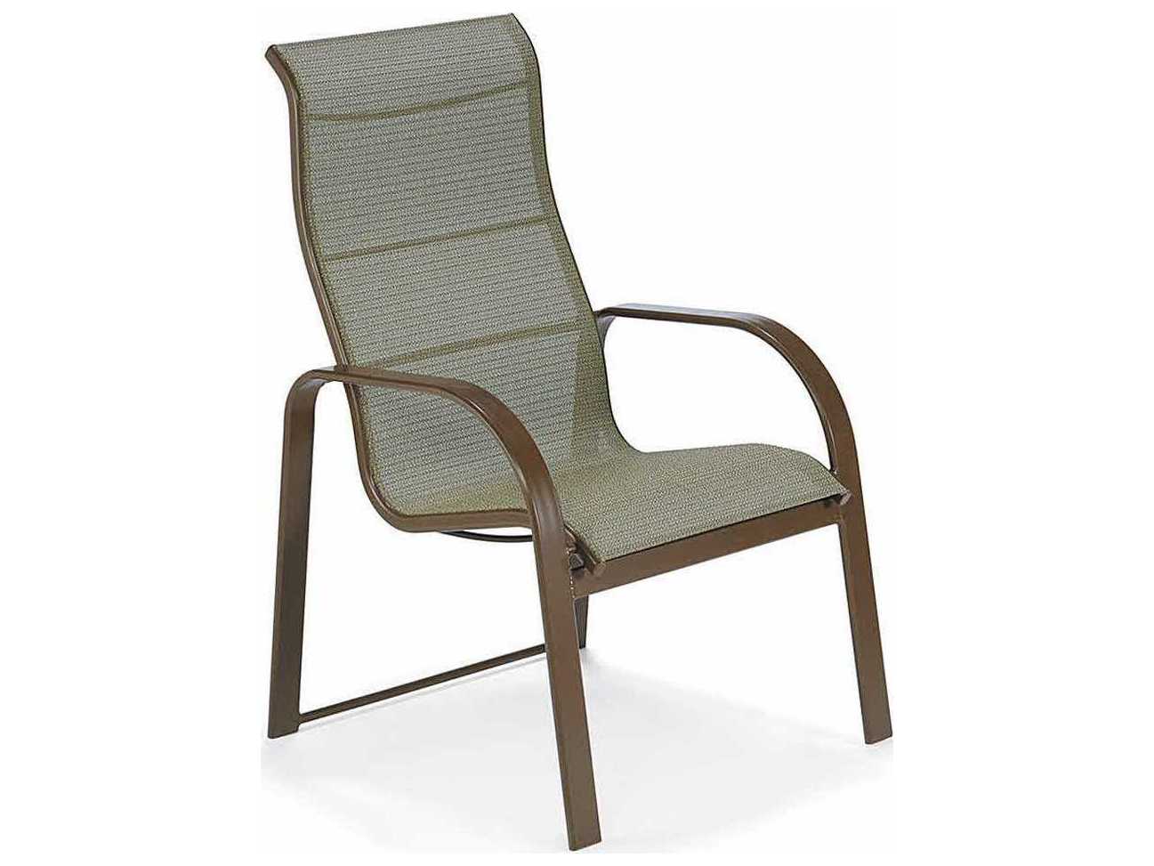 Winston Seagrove II Sling Aluminum Ultimate High Back Outdoor Dining Chair