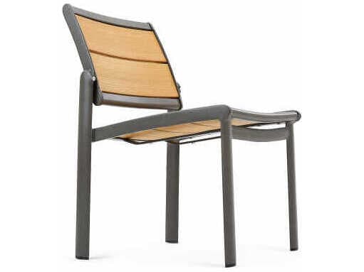 Winston Harper Aluminum Stackable Outdoor Dining Side Chair