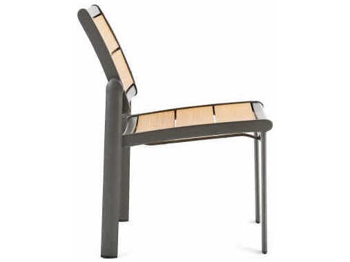 Winston Harper Aluminum Stackable Outdoor Dining Side Chair