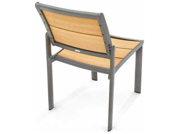 Winston Harper Aluminum Stackable Outdoor Dining Side Chair