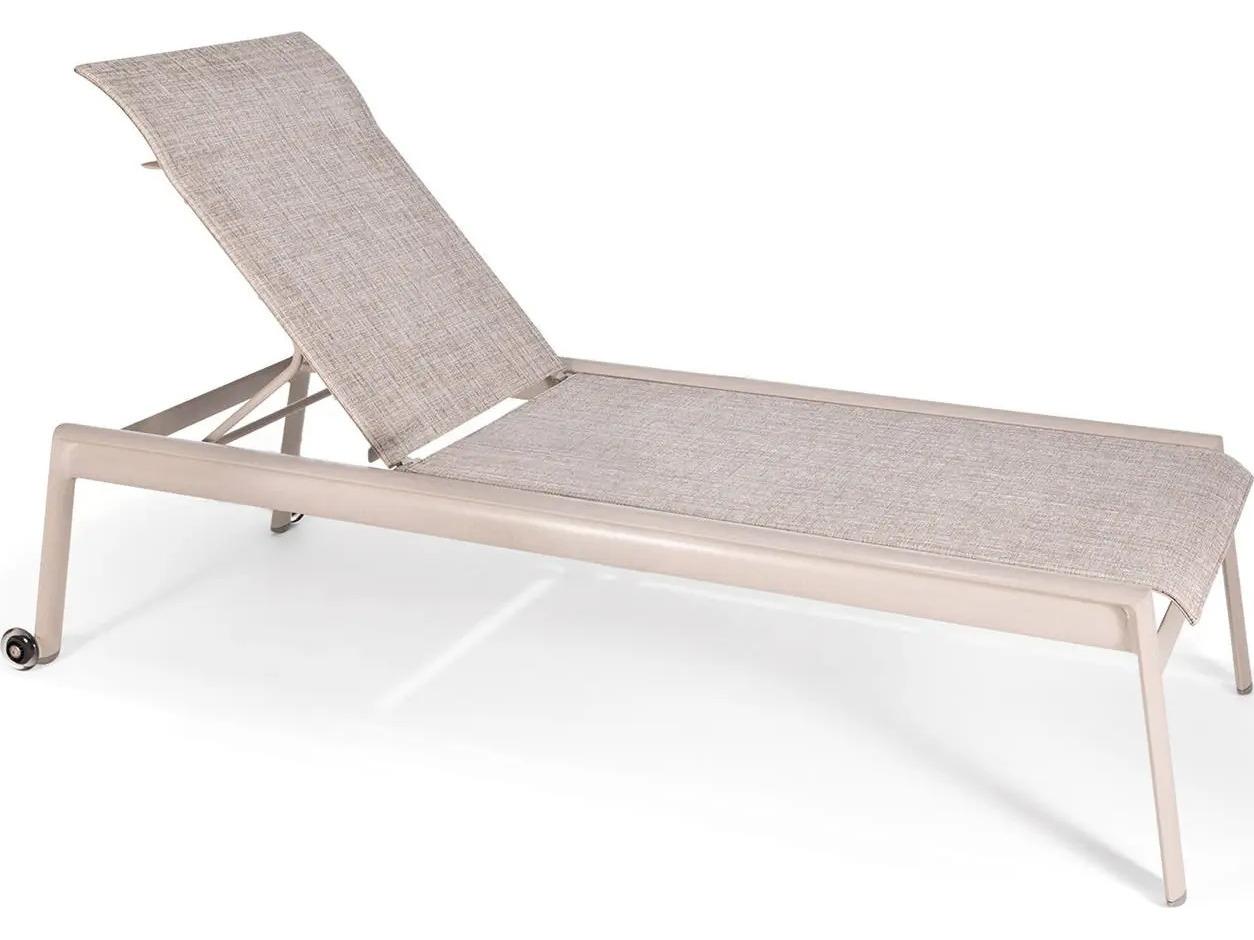 Winston Icon Sling Aluminum Adjustable Chaise without Arms