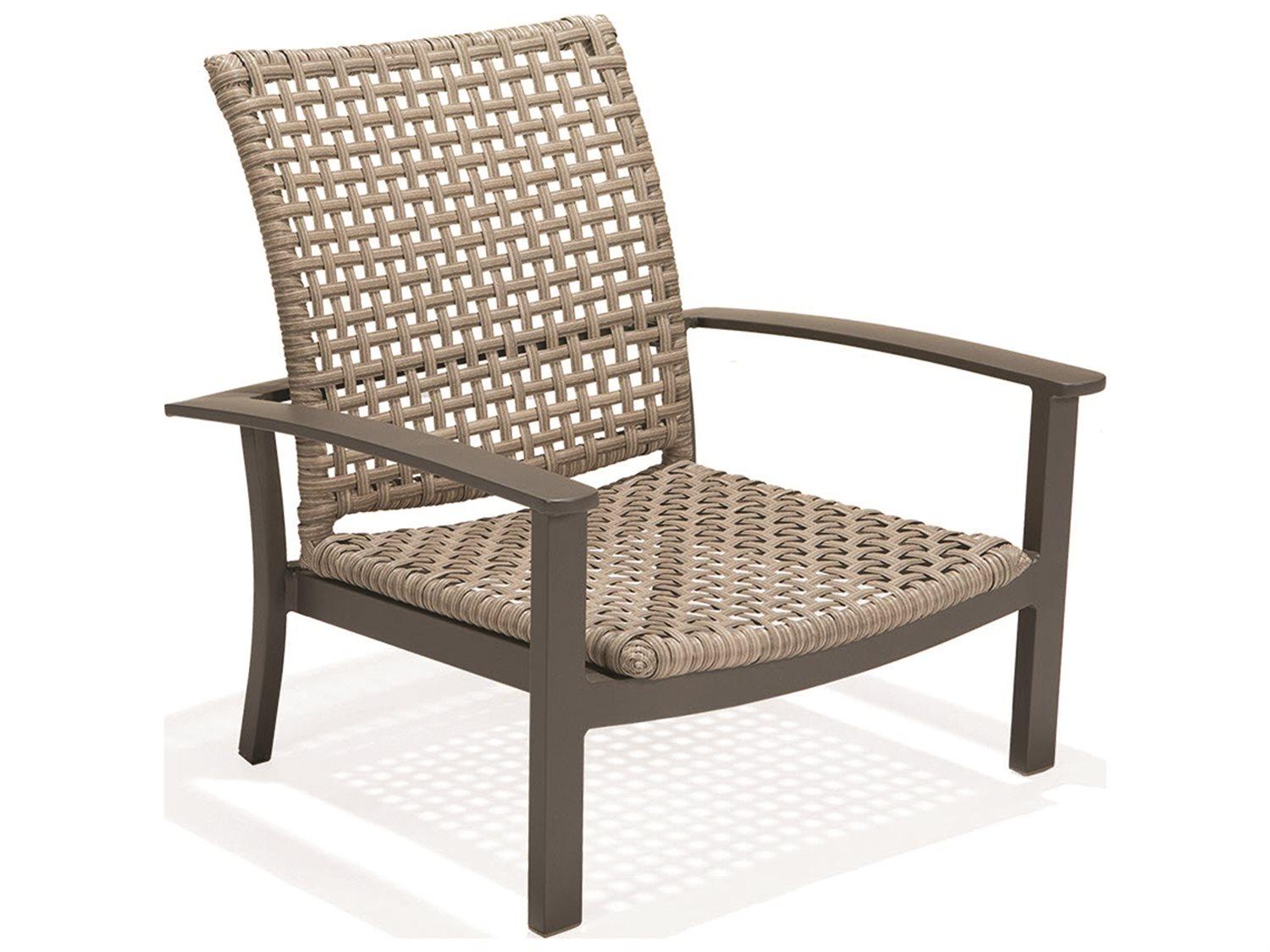 Winston Jasper Woven Aluminum Spa Outdoor Patio Lounge Chair