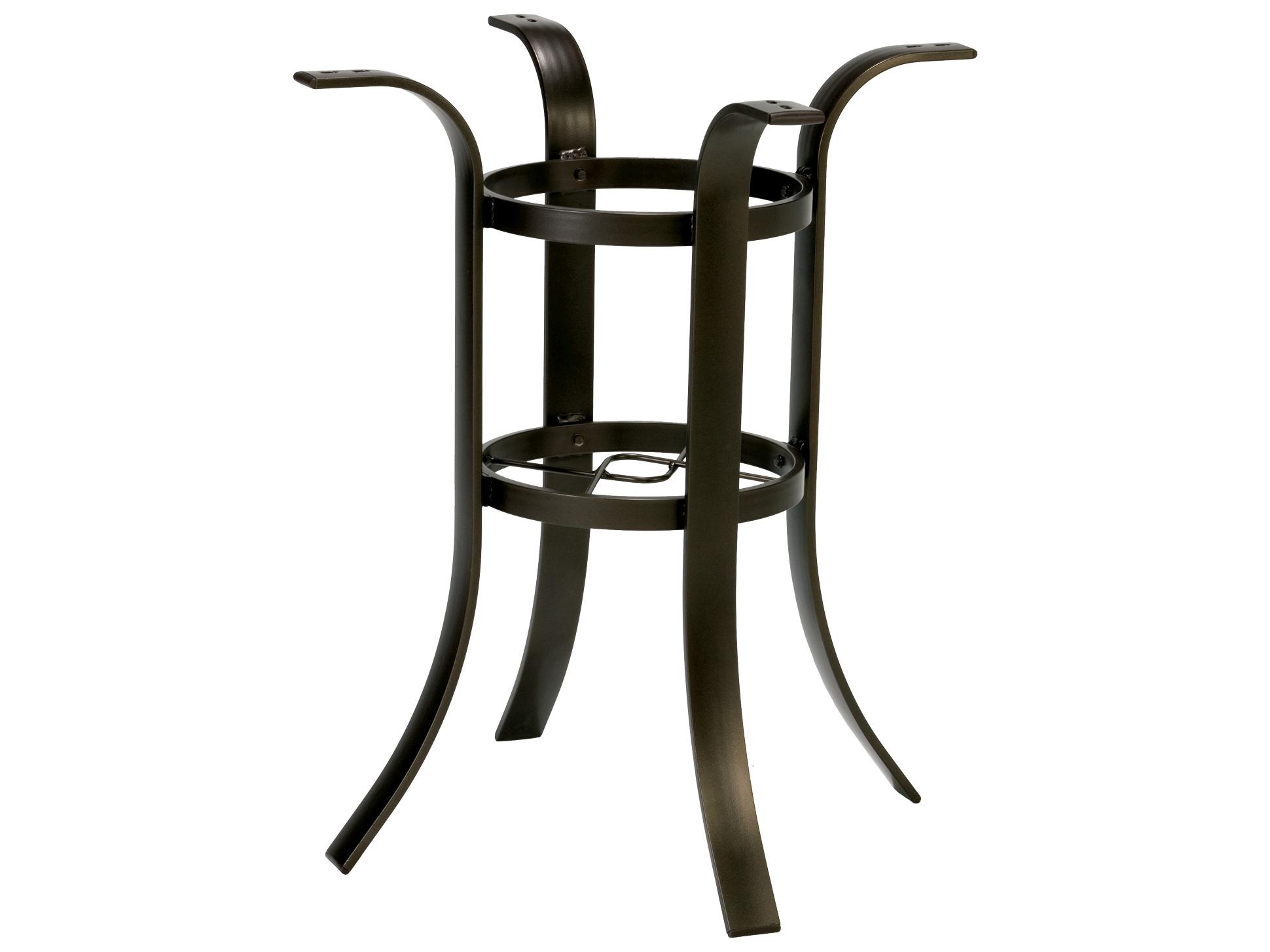 Winston Alternative Table Aluminum Round Bar Height Table Base