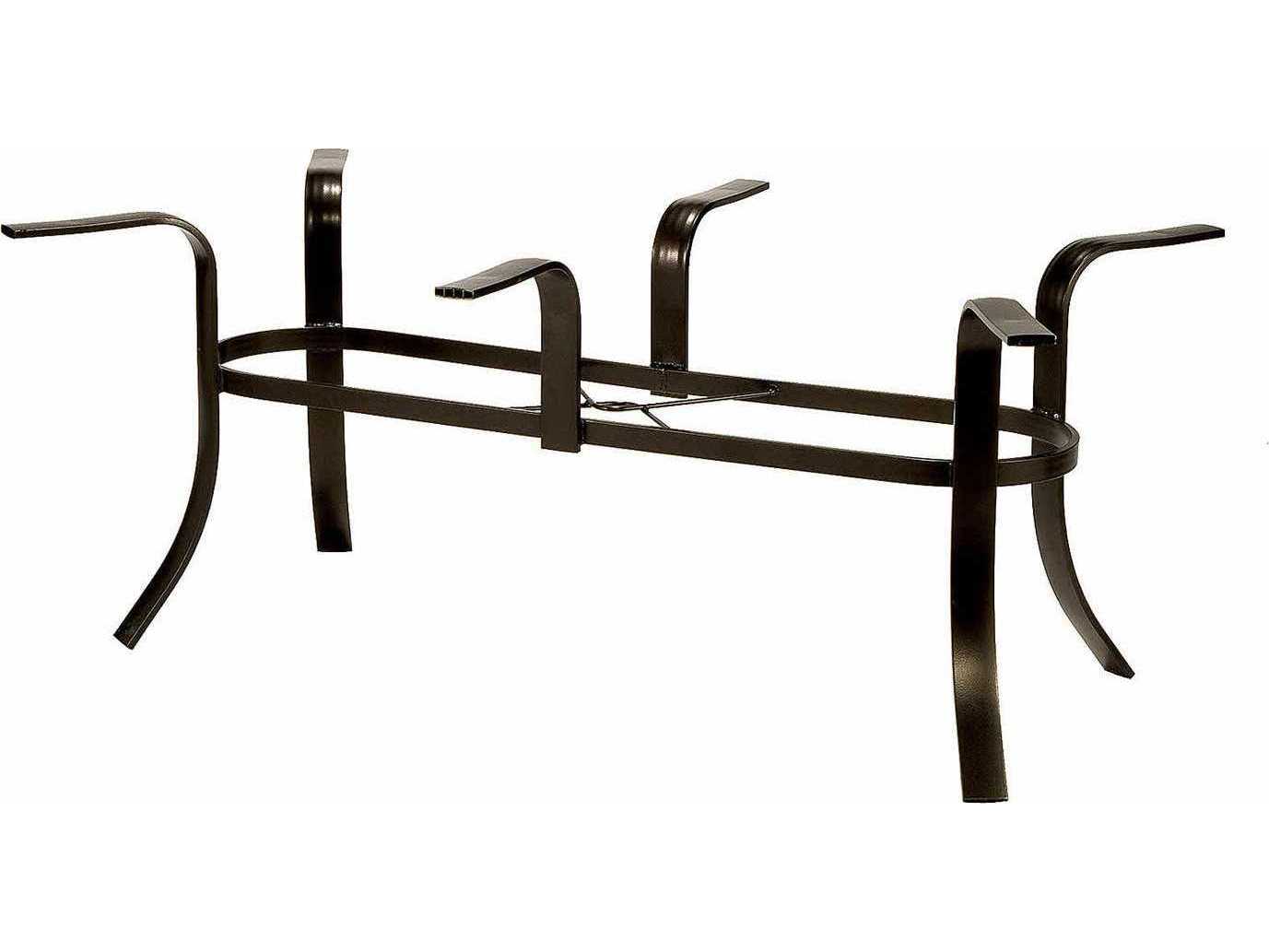 Winston Alternative Table Aluminum Rectangular Dining Height Table Base