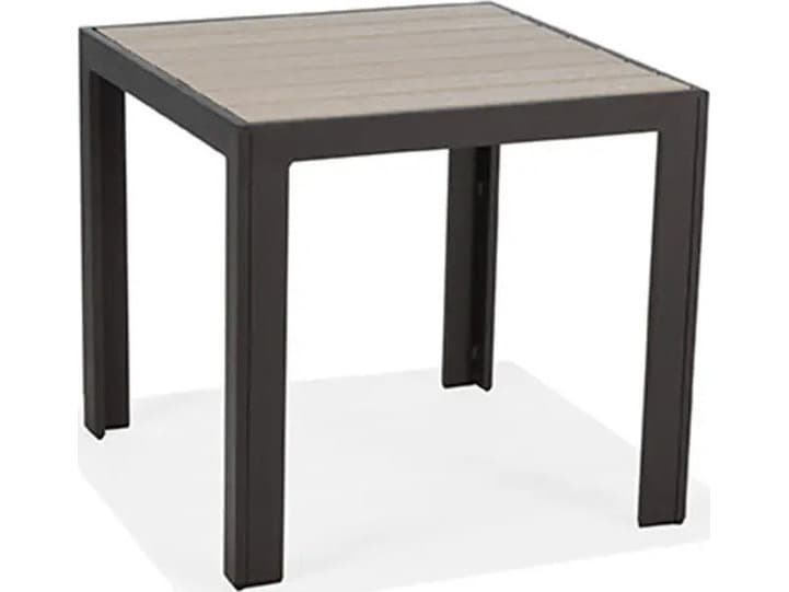 Winston Hamilton Slat HDPE 24" Square Side Table