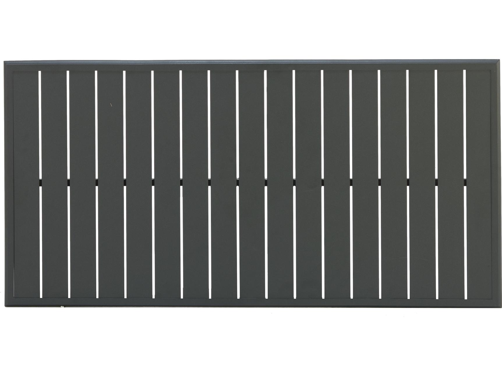 Winston Alternative Slat Extruded Aluminum Rectangular Top