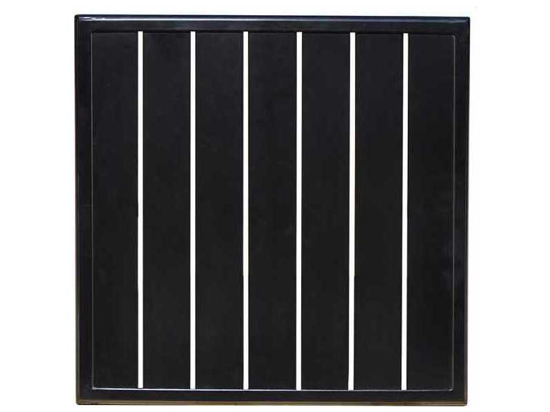Winston Alternative Slat Extruded Aluminum Square Top