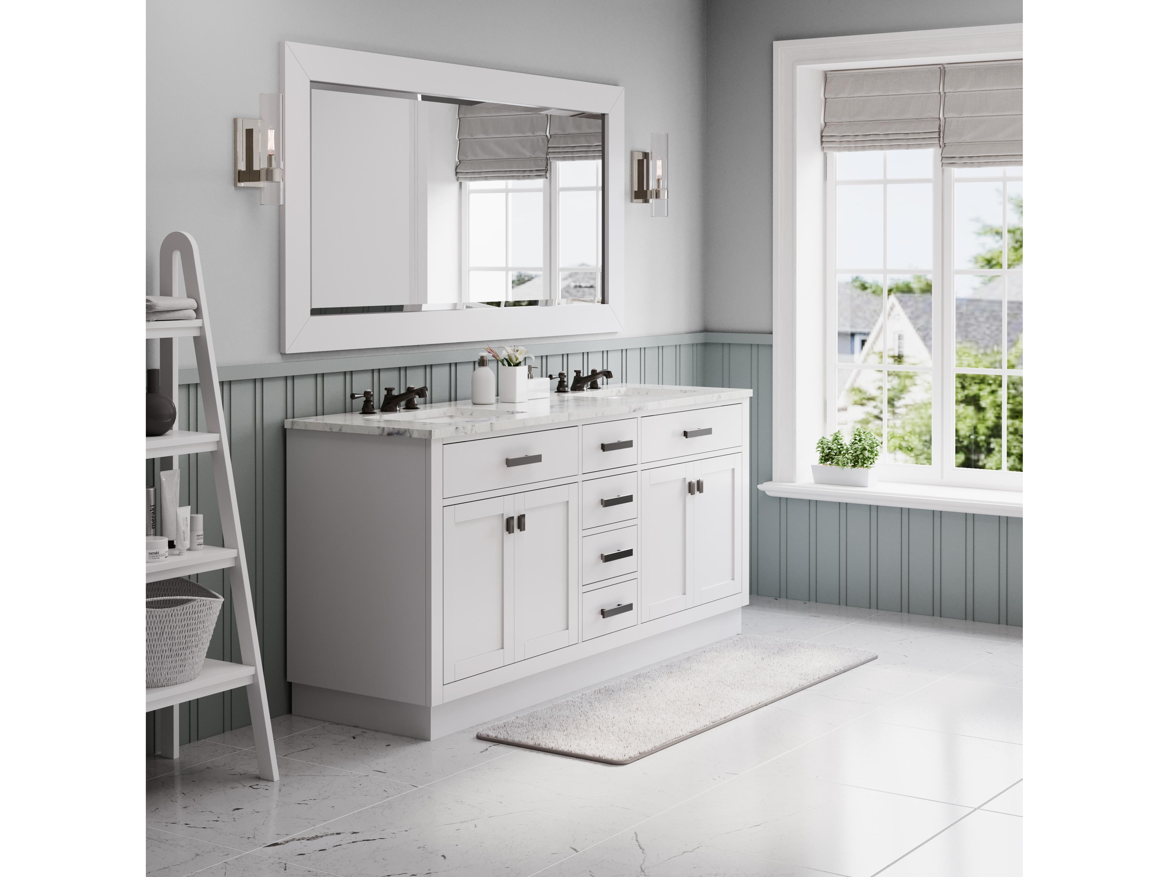 Water Creation Hartford Vanity in Pure White