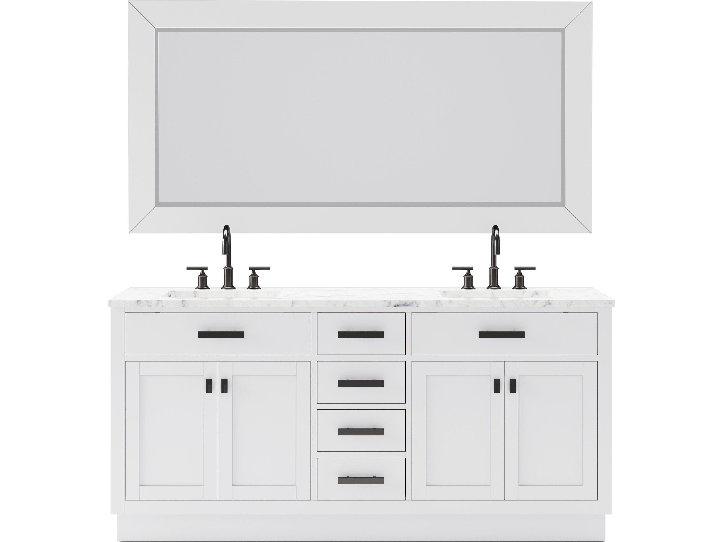 Water Creation Hartford Vanity in Pure White