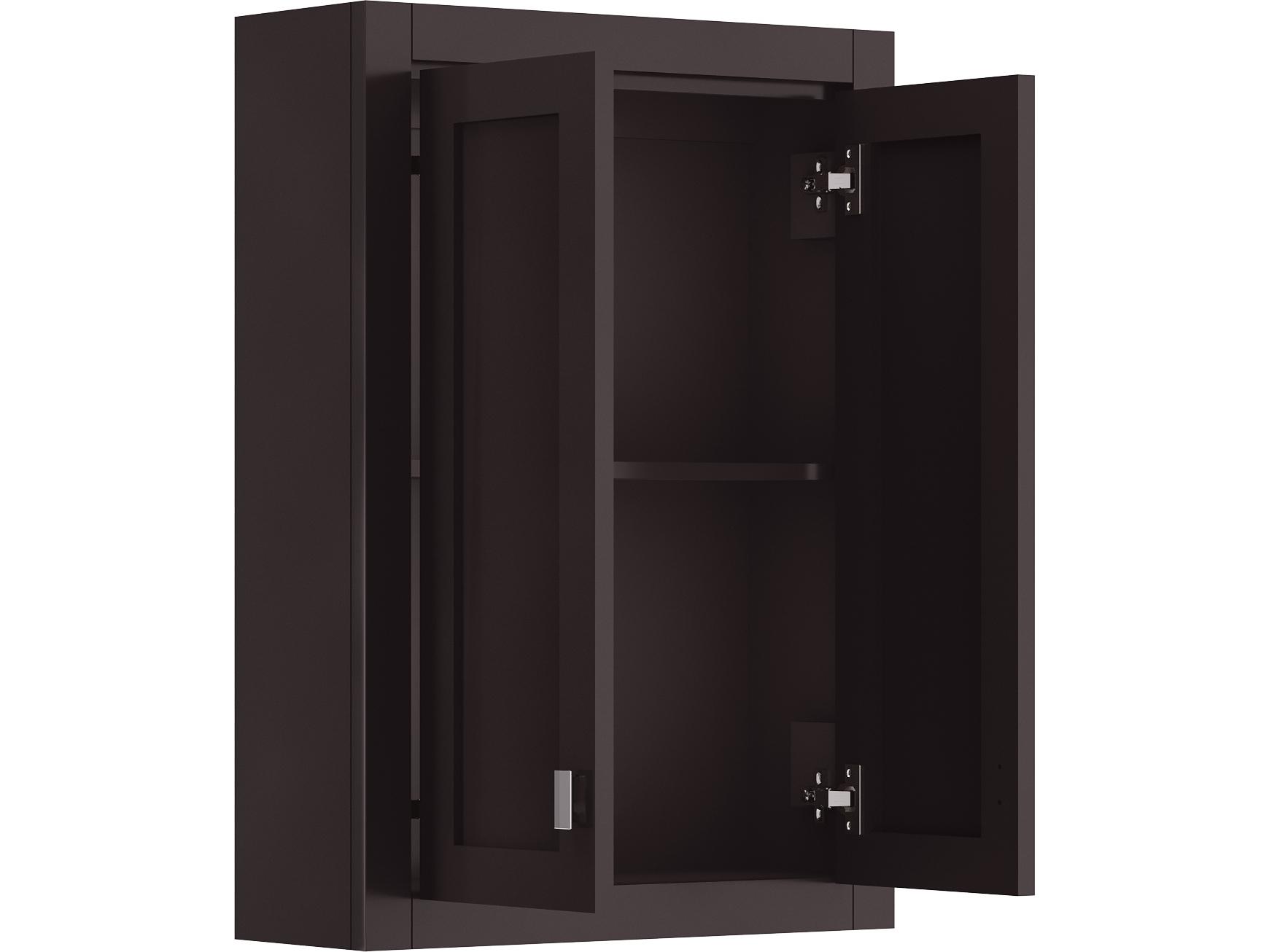 Water Creation Madison Chrome Espresso Rubberwood Accent Chest